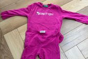 Benetton 18-24 toddler girls top and leggings set