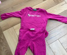 Benetton 18-24 toddler girls top and leggings set