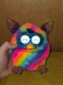 Hasbro 2012 Furby Boom Crystal Rainbow Edition - Fully working