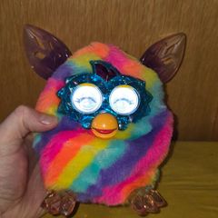 Hasbro 2012 Furby Boom Crystal Rainbow Edition - Fully working