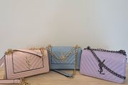 3 x multicolor bags