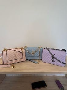 3 x multicolor bags