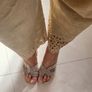 GIVANA bling sliders with perspex heel Sz 40 (Fit 6.5-7UK) Image 10