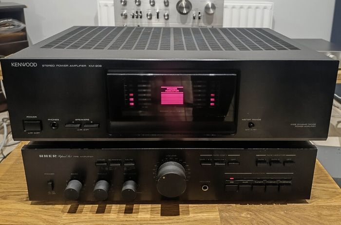 kenwood KM-209 stereo power amplifier Hifi