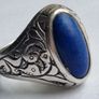 925 silver ring LAPIS Image 4