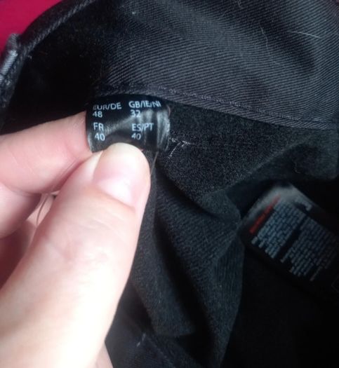 mens lined work trousers parkside new