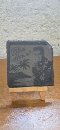 Elvis Presley Vintage Slate Coaster Set