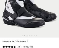 alpinestars boots smx1r size 9
