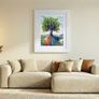 Original Green Tree of Life on 40x50cm Canvas Image 3