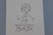 Stamp - Bathing Belle.