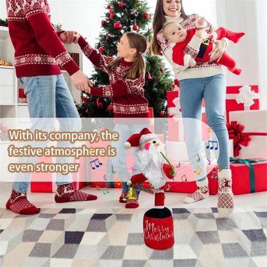 Toys Dancing Talking Toy, Wriggle & Singing Recording Repeat, Education Toys for Babies Children Playing, Home Decor Dancing Snowman Multicolor Rechargeable