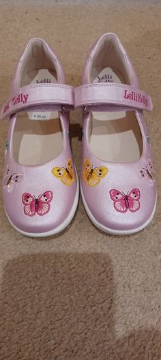 Brand new Lelli Kelly butterfly shoes size Eu 33/UK 1