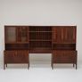 Mid-Century Danish Rosewood Modular Desk and Wall Unit by Poul Hundevad, 1960s Image 6