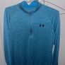 Armour Tech 1/4 Zip Medium Bright Day Blue Image 3