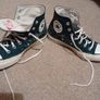 Converse high tops size 5 Green Image 3