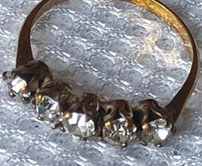 Vintage rolled gold ring