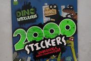 Dino Supersaurus Book with 2000 Stickers