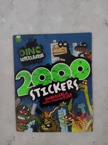 Dino Supersaurus Book with 2000 Stickers