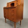 Elegant Danish Mid-Century Teak Secretary Desk, 1970s Image 5