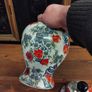 Antique Chinese Lidded Vase Image 3