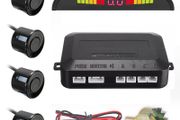 Led Parking Sensor Auto Car Detector Parktronic Display Reverse Backup Radar Monitor System with 4 Sensors
