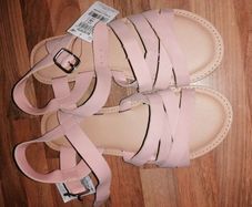 Brand new Next girls sandals with tags, size UK4.5, EU37