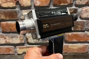 vintage movie camera