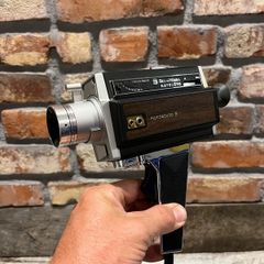 vintage movie camera
