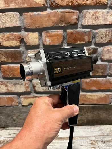 vintage movie camera