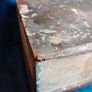 Can post Small antique trunk, carpenters toolbox Image 3
