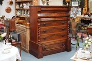 19th Century Mahogany Scotch Chest