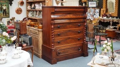 19th Century Mahogany Scotch Chest