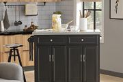 Kitchen Island Cabinet with stainless steel or wooden frame