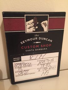 Seymour Duncan RTM Pickup Maricela MJ Juarez