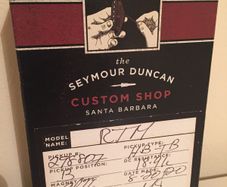 Seymour Duncan RTM Pickup Maricela MJ Juarez