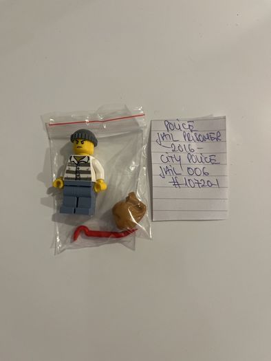 Lego City Police Jail Prisoner