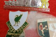 Liverpool coffer official badges/ pins