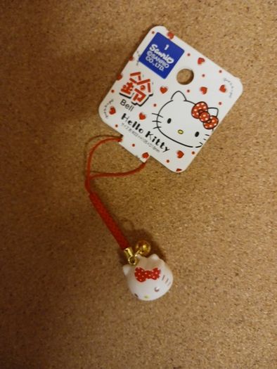 hello kitty key chain/bag charm
