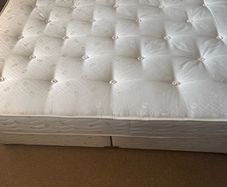 Super King Size mattress and super king base with dividing twin options