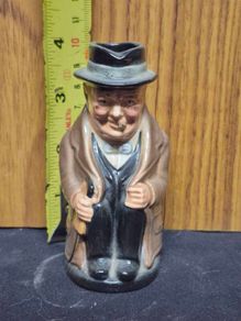 Royal Doulton small Character Jug  Winston Churchill  Excellent Condition