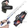 Fishing Rod Reel Set Telescopic Fishing Rod Reel Combo Kit with Fishing Rod Fishing Reel Fishing Lures Hooks Bag Necessary Fishing Accessories Image 6