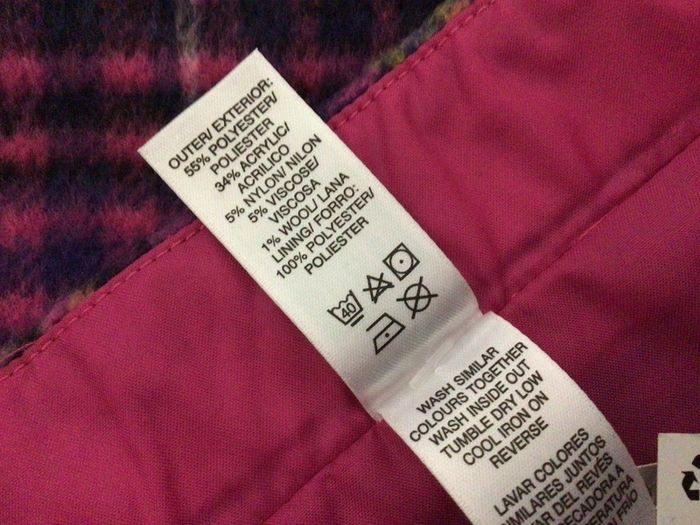 Dunnes Girls Pink Check autumn winter Skirt Bnwts age 10/11 years