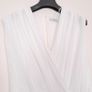 Mango White Grey Crossover Wrap Short Playsuit Romper Size L Image 7