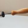 Vintage Indian Iron Hindu Holy water Pichkari syringe hand water pump  made by Gloria Image 2