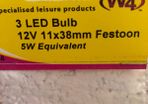 12v Led Festoon Bulb