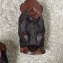 Wooden Hand Carved Three Wise Monkeys Image 4