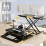 ERGOMAKER Height Adjustable Standing Desk Converter 80cm(32 Inch),Black Image 5