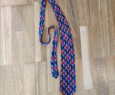 Vintage St Bernard Silk Tie