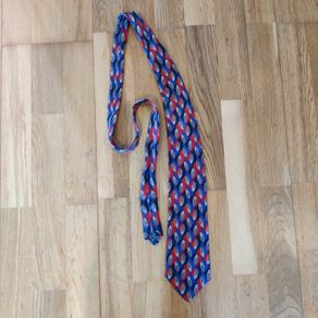 Vintage St Bernard Silk Tie