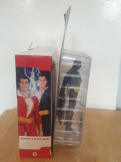 DC Direct Shazam and Black Adam And X1 Batman Justice league icons